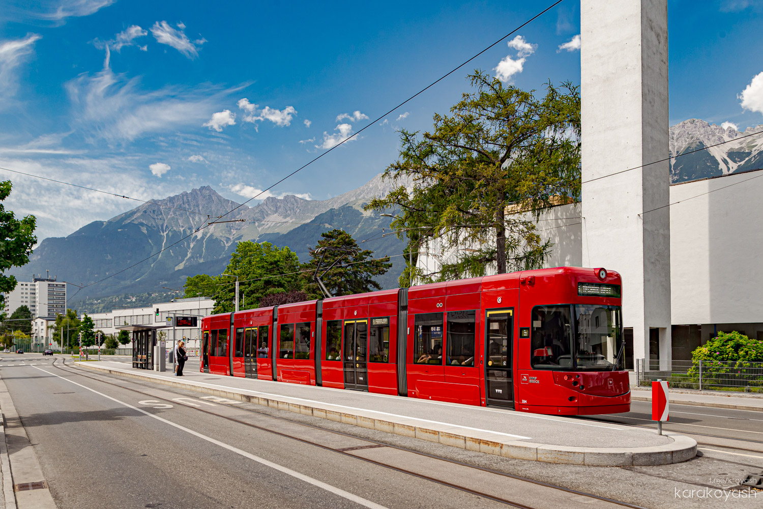 Инсбрук, Bombardier Flexity Outlook № 334