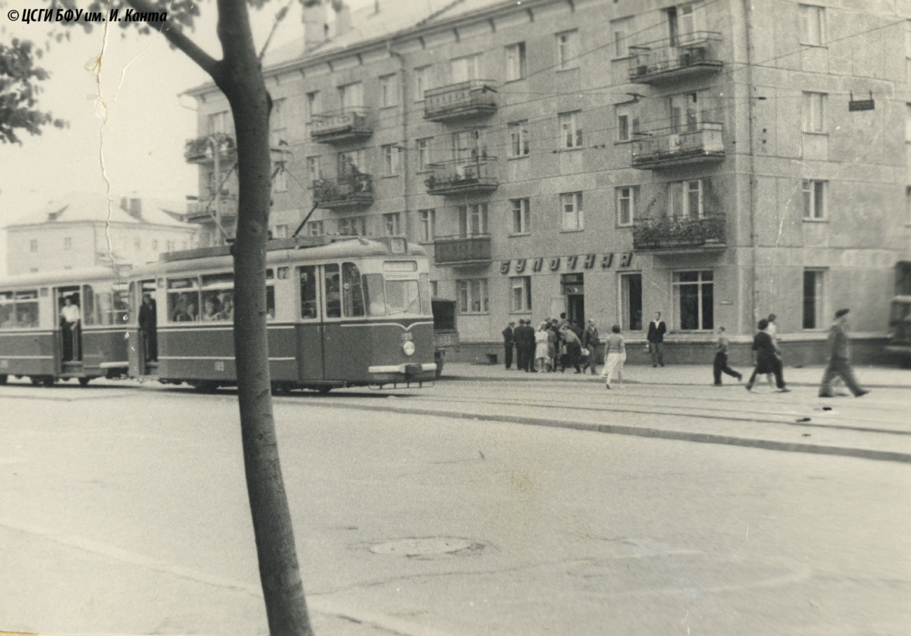 Калининград, Gotha T2-62 № 199; Калининград — Старые фото — Калининградский трамвай