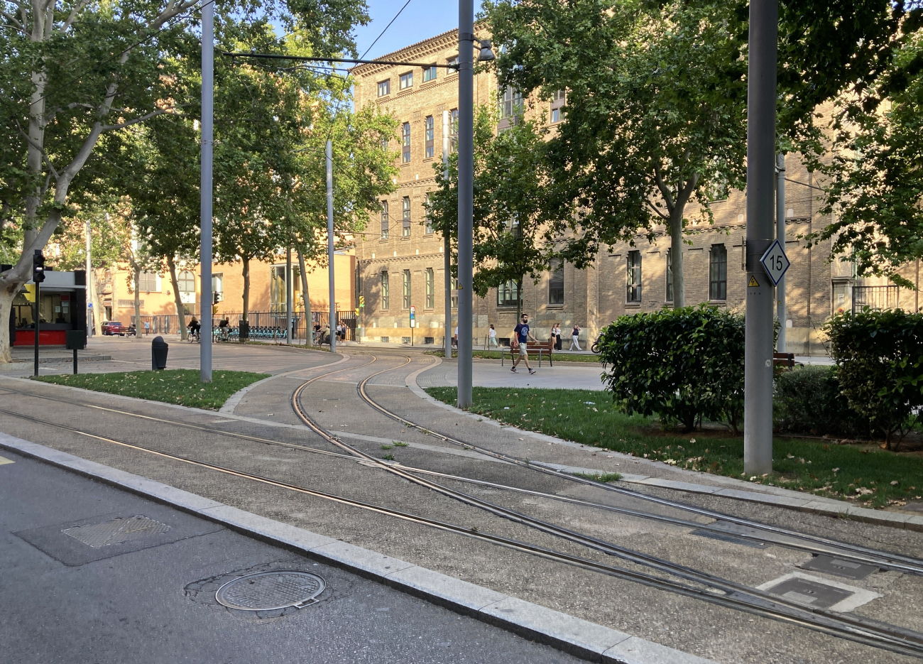 Zaragoza — Modern Tramway — Lines and Infrastructure