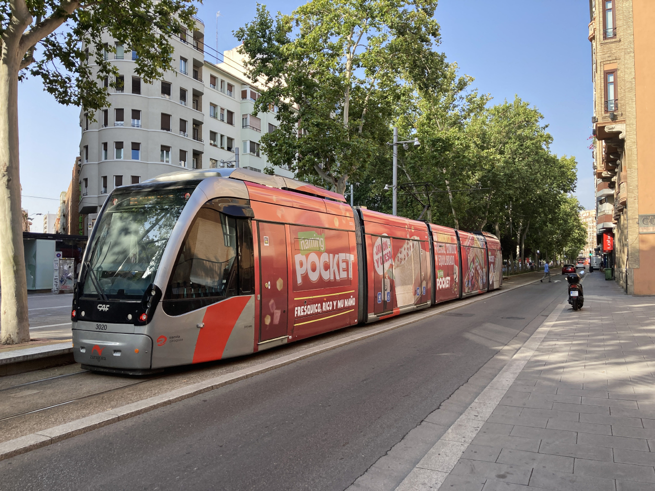 Zaragoza, CAF Urbos 3 # 3020