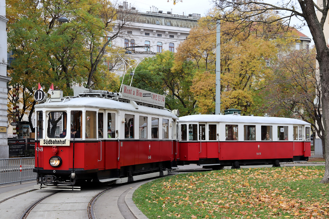 Відень, Simmering Type M № 4149; Відень — 261-я поездка VEF — 08.11.2025