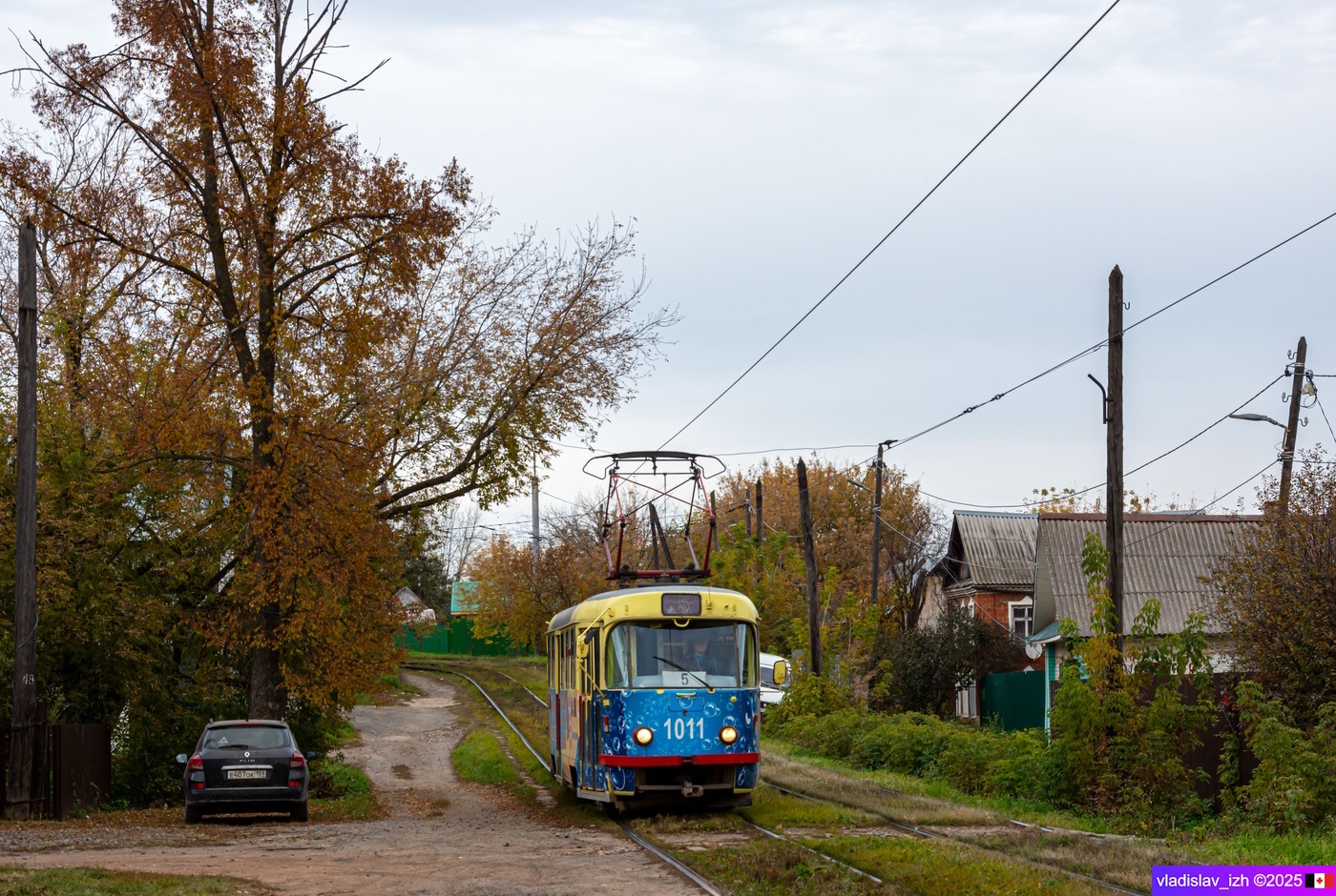 Ижевск, Tatra T3SU мод. Ижевск № 1011