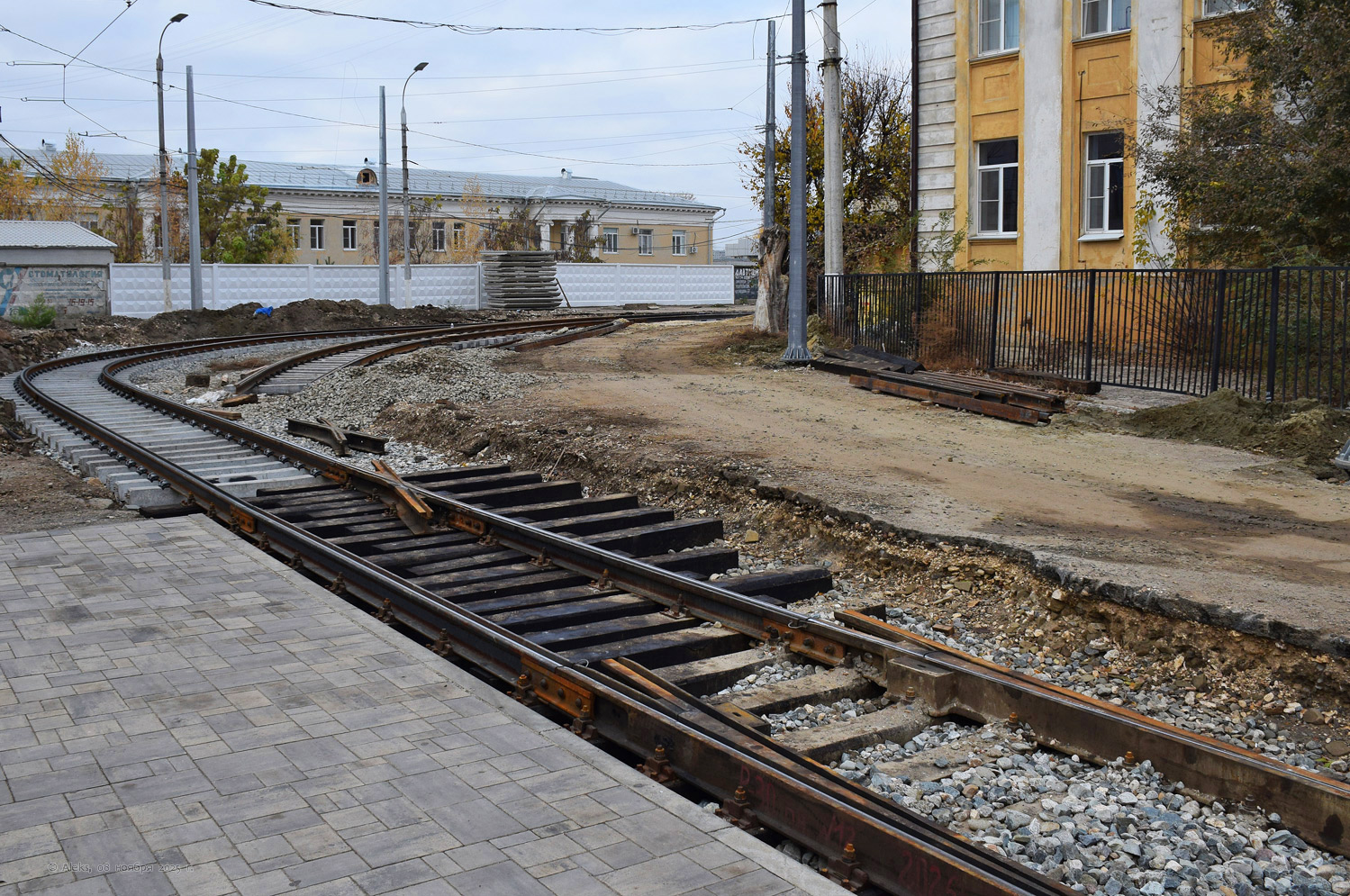 Volgograd — Reconstructions; Volgograd — Tram lines: [2] Second depot — Center