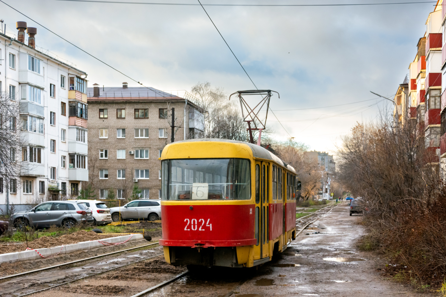 Уфа, Tatra T3D № 2024