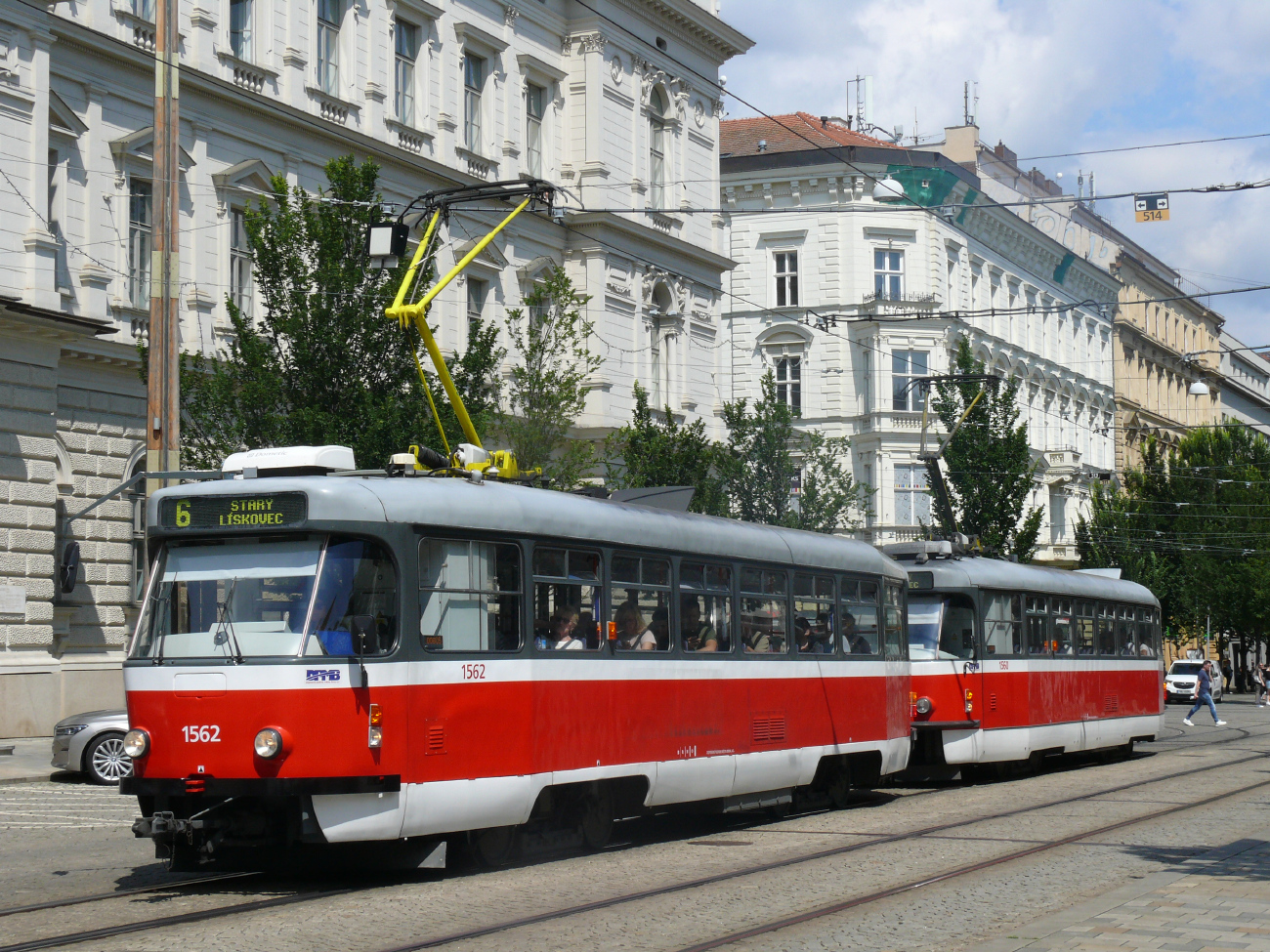 Брно, Tatra T3R.EV № 1562