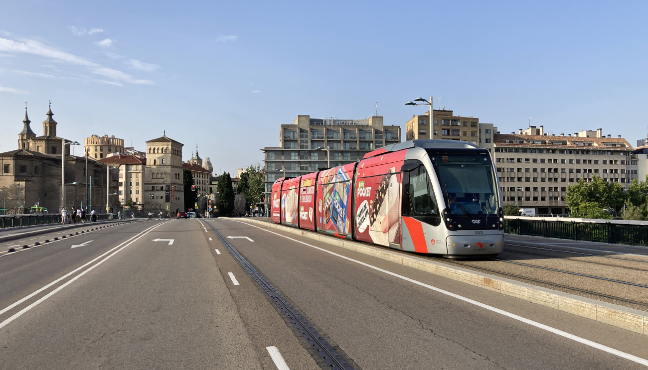 Сарагоса, CAF Urbos 3 № 3020