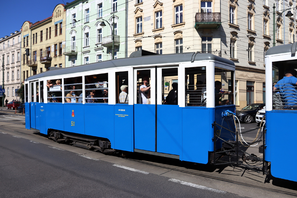 Krokuva, Konstal ND nr. 511; Krokuva — 150th anniversary of city transport