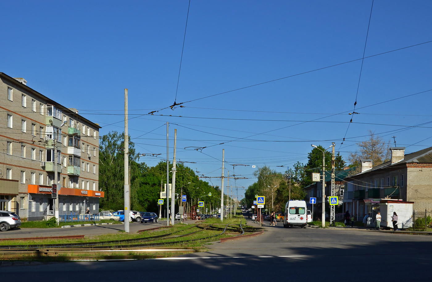 Коломна — Трамвайные линии