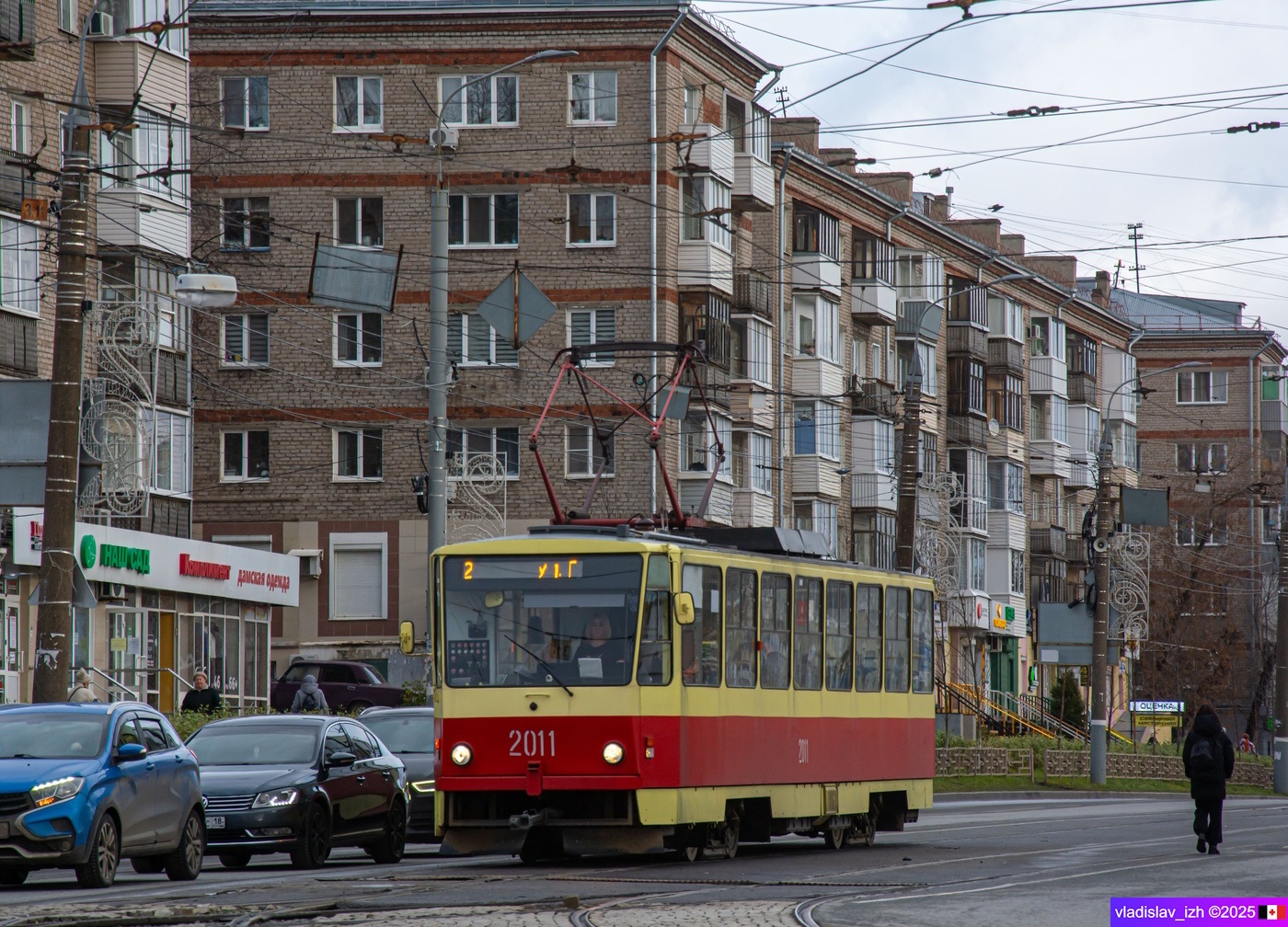Iževska, Tatra T6B5SU № 2011