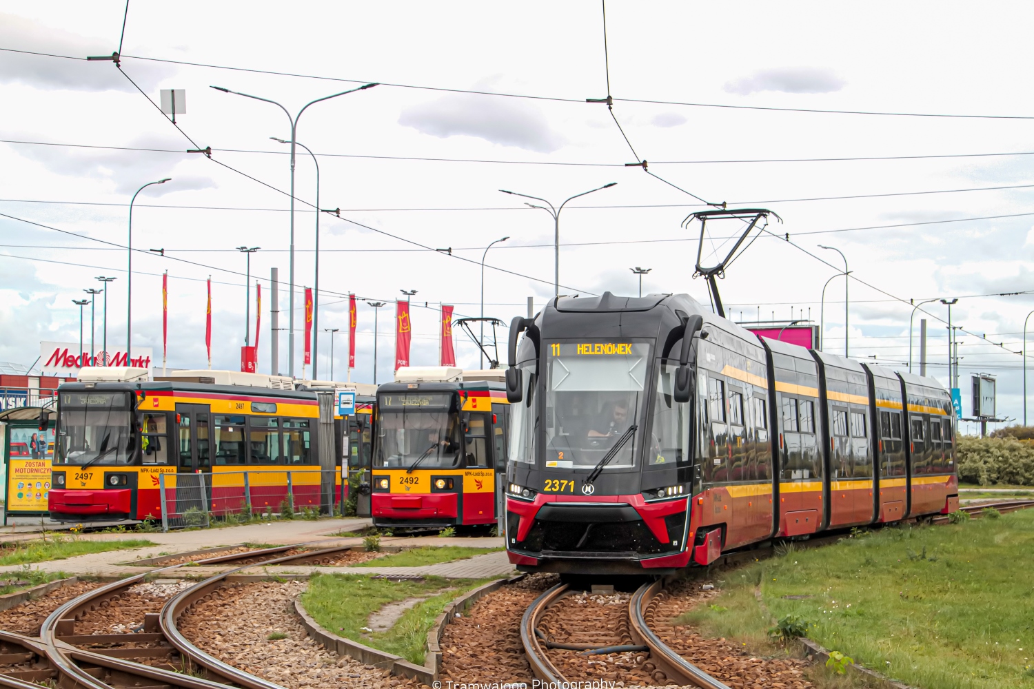 Лодзь, Modertrans Moderus Gamma LF 06 AC № 2371