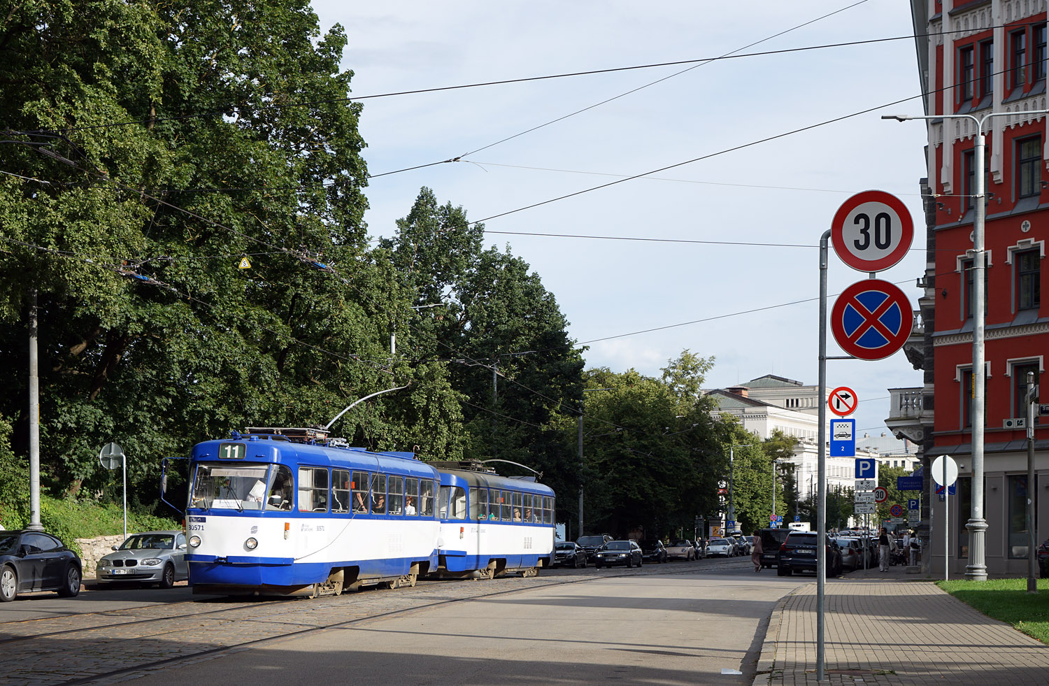 Рига, Tatra T3A № 30571; Рига, Tatra T3A № 30580