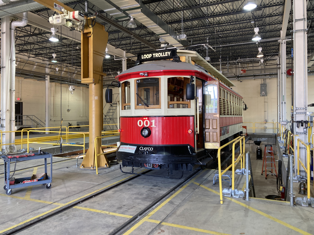 Сент-Луис, Gomaco Replica № 001; Сент-Луис — The Loop Trolley — линии и инфраструктура