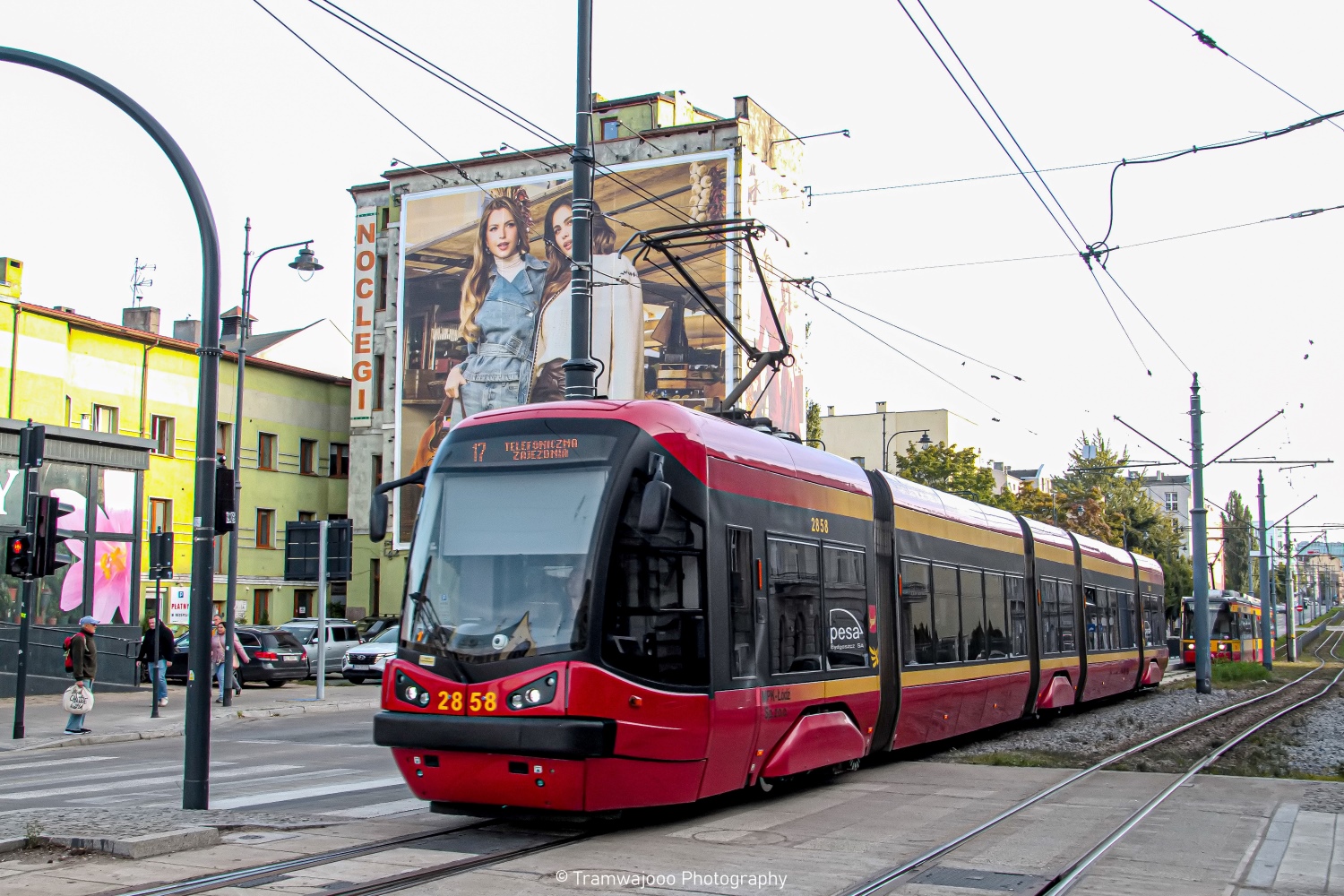 Lodz, PESA Tramicus 122N N°. 2858