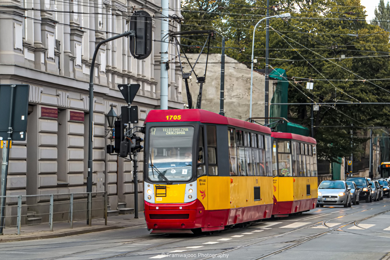 Łódź, Konstal/MPK 805N-M14 — 1705