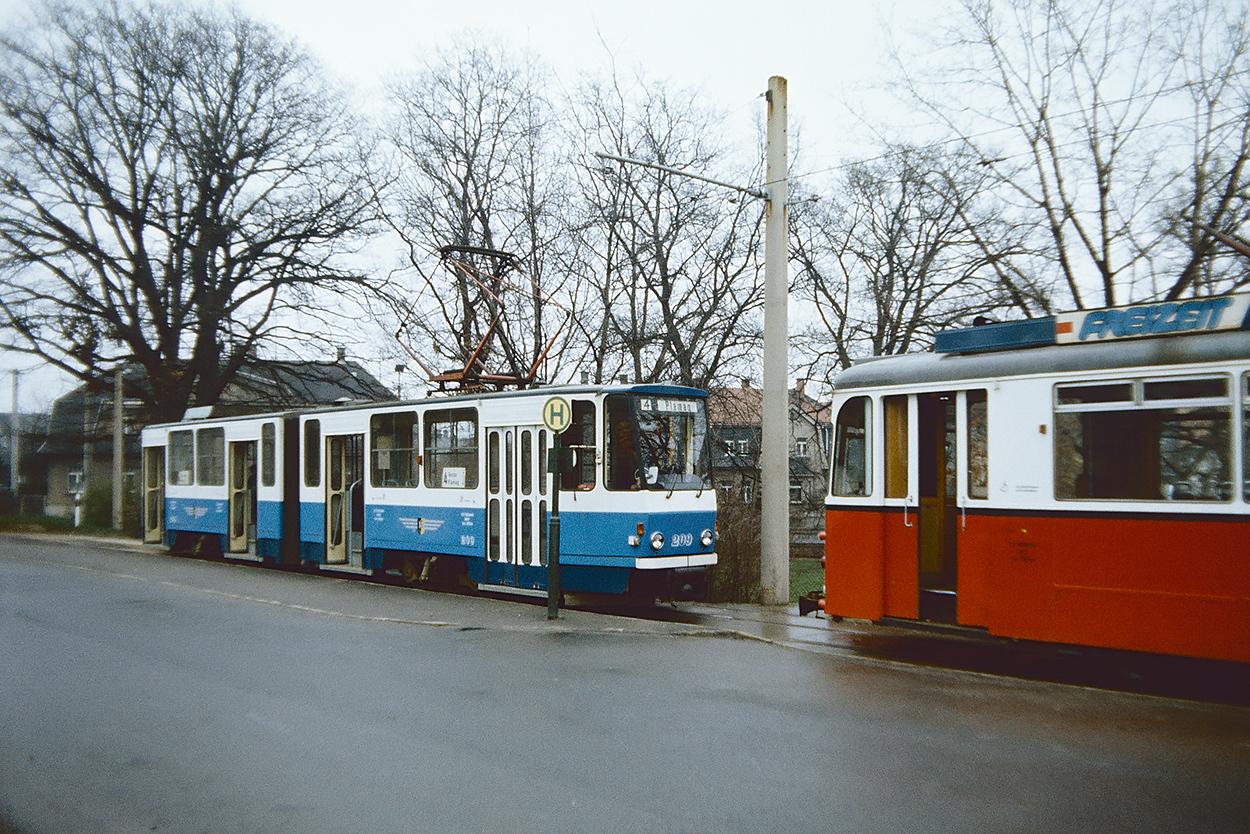 Плауэн, Tatra KT4D № 209; Плауэн — Старые фотографии