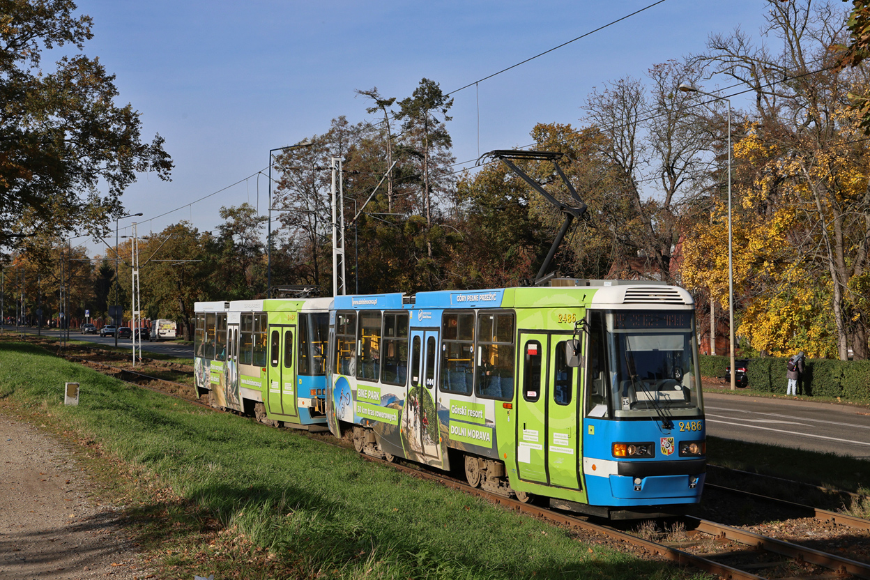 Вроцлав, Konstal 105NWr № 2486