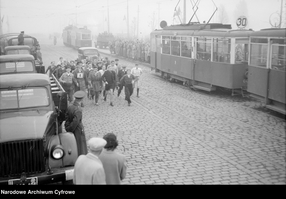 Варшава, Konstal N № 602; Варшава — Старые фотографии