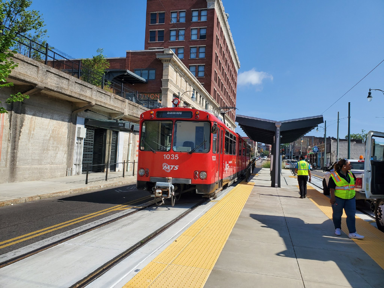 Мемфис, Duewag U2 № 1035