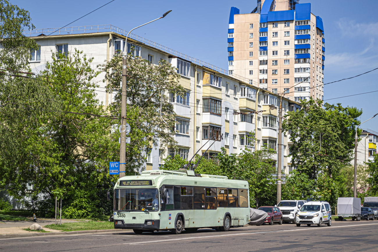 Минск, БКМ 321 № 3480