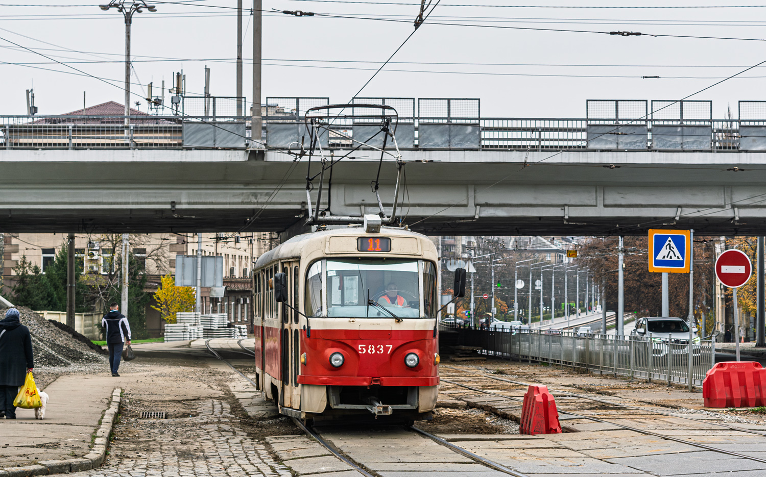 Киев, Tatra T3SU № 5837