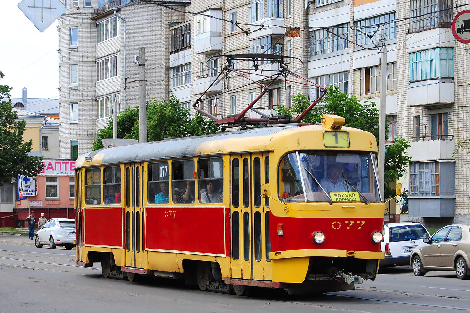 Орёл, Tatra T3SU № 077