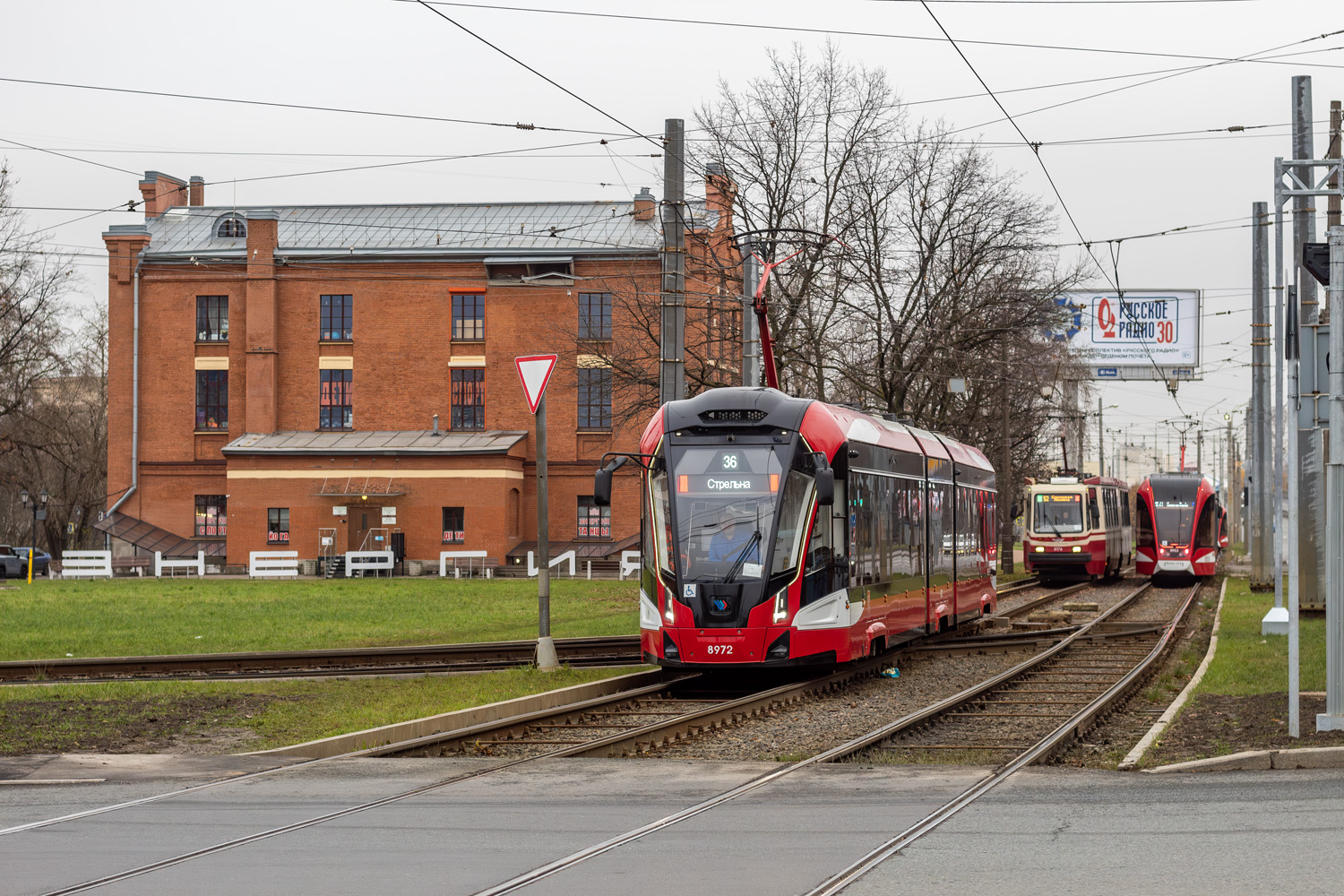 Санкт-Петербург, 71-931М «Витязь-М» № 8972; Санкт-Петербург — Трамвайные линии и инфраструктура
