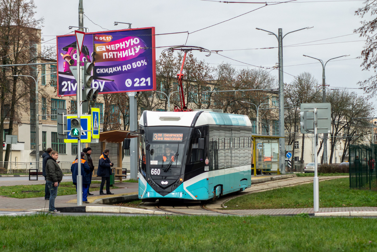 Вітебськ, БКМ Т811 № 660; Вітебськ — Реконструкция моста "Юбилейный" и временное закрытие движения по нему