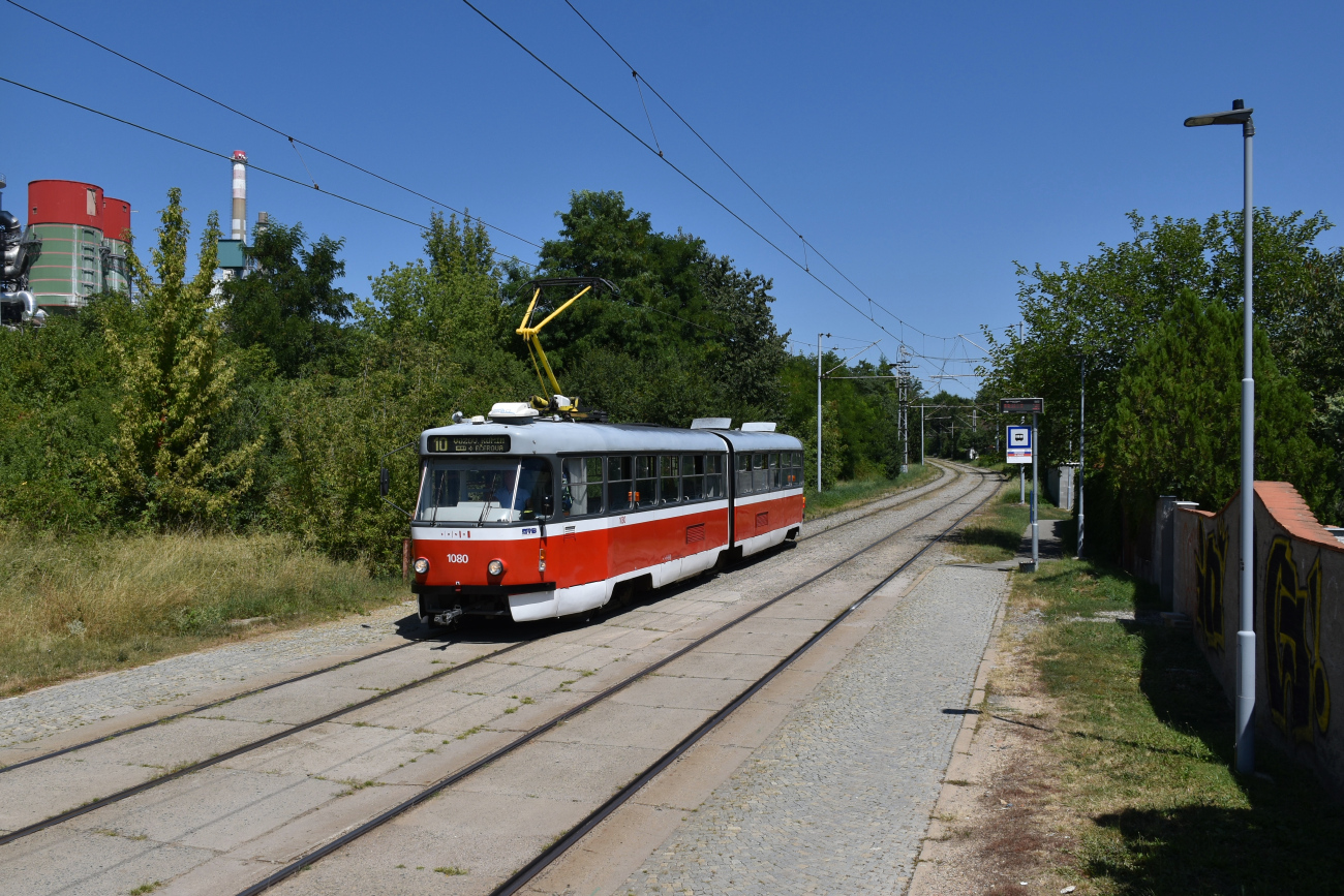 Brno, Tatra K2P № 1080