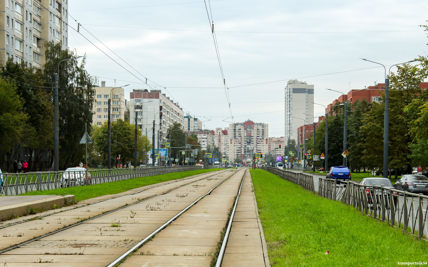 Санкт-Петербург — Трамвайные линии и инфраструктура
