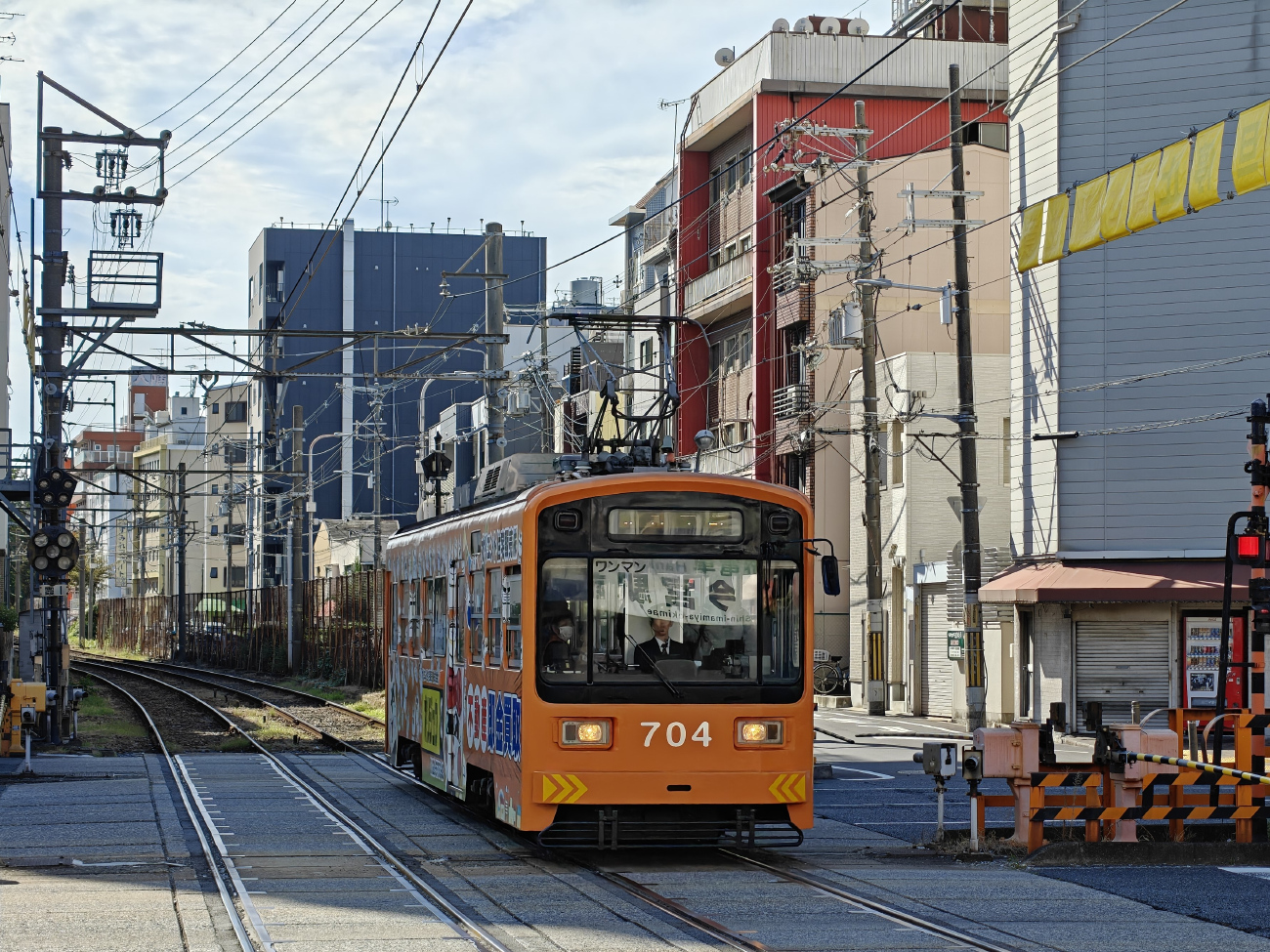 Осака, Tokyu Sharyo mo 701 kata (東急車輛製造 モ701形) № 704