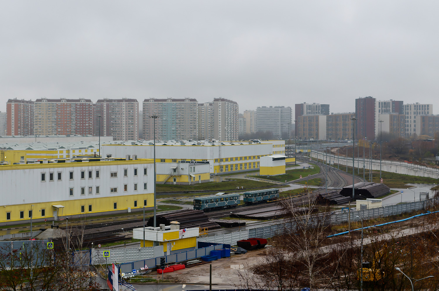 Москва — Виды с высоты; Москва — Метрополитен — [8] Калининско-Солнцевская линия