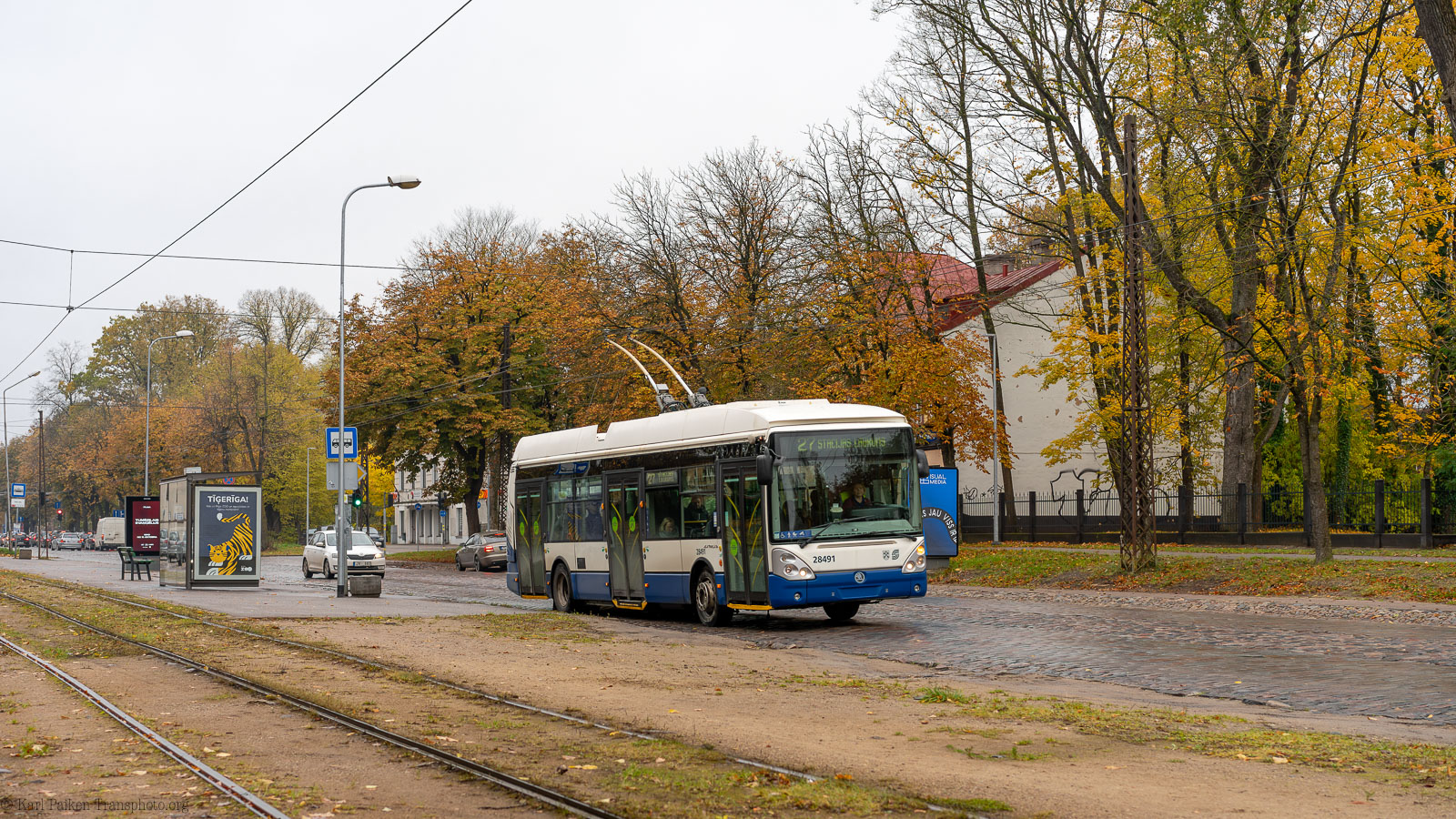Рига, Škoda 24Tr Irisbus Citelis № 28491