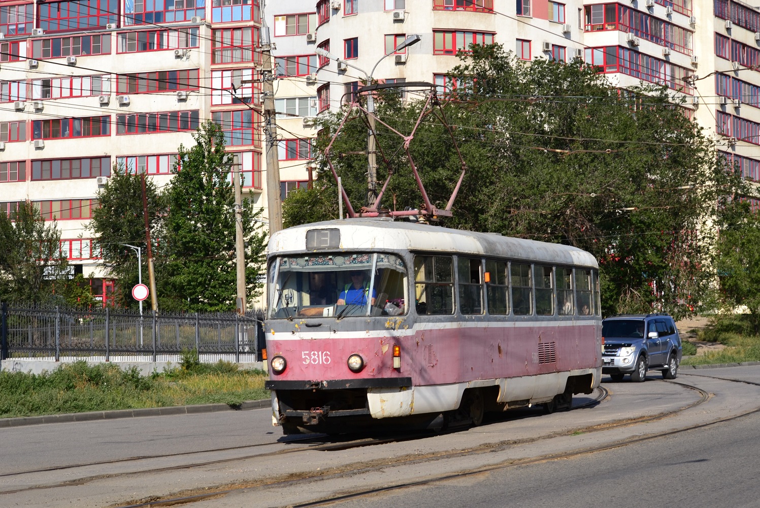Волгоград, Tatra T3SU № 5816