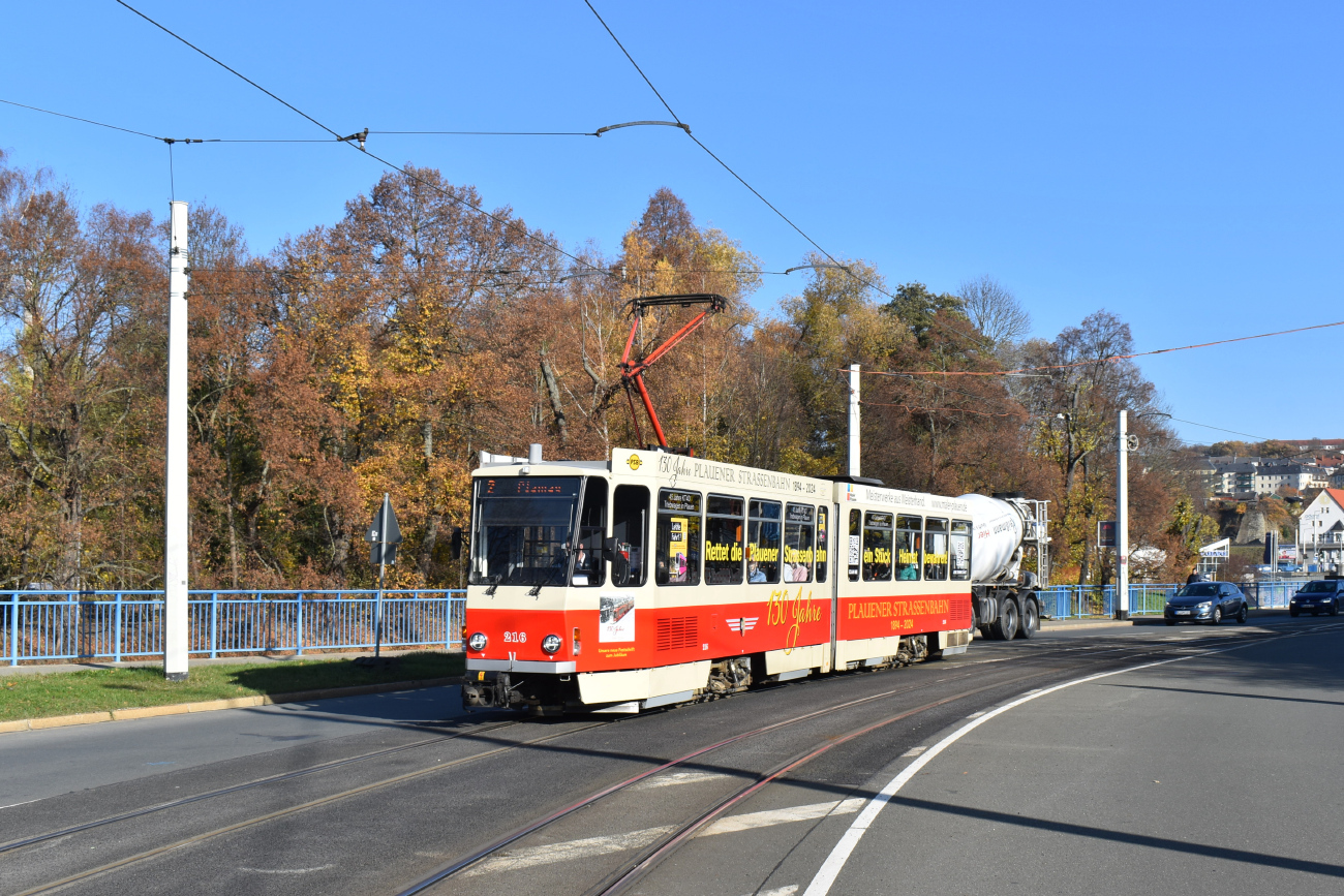 Plauen, Tatra KT4DMC Nr 216