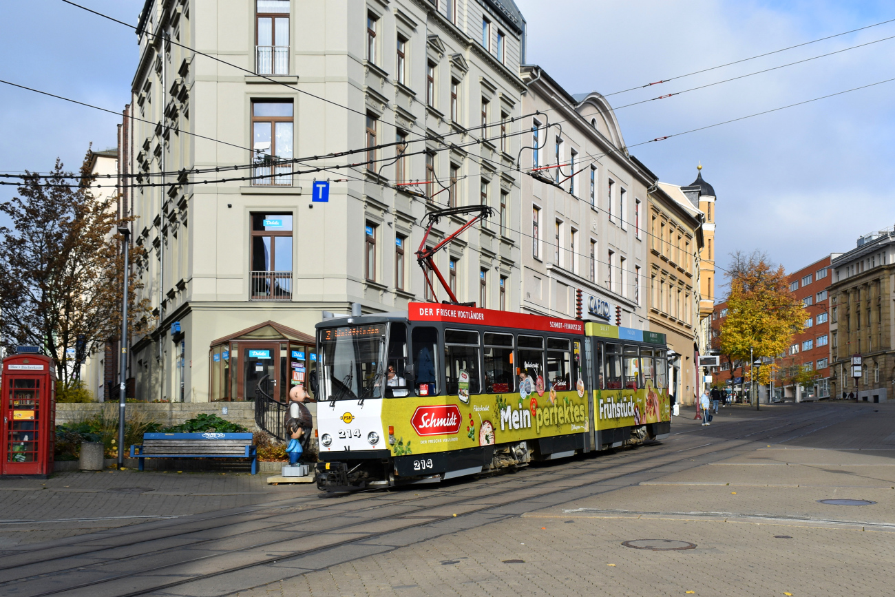 Plauen, Tatra KT4DMC # 214