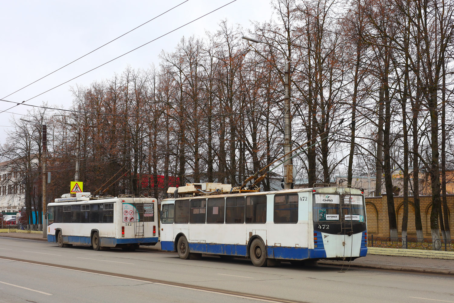 Киров, БТЗ-52764Р № 512; Киров, ЗиУ-682 КР Иваново № 472