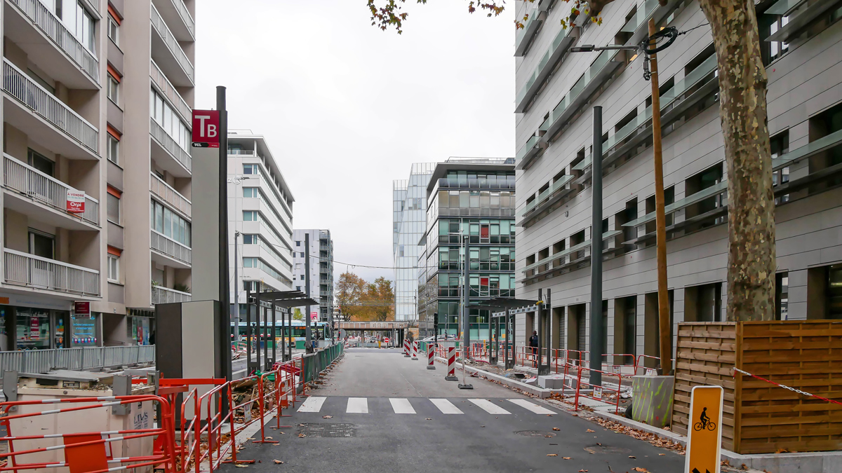 Lyon — Trolleybus — Lines and Infrastructure