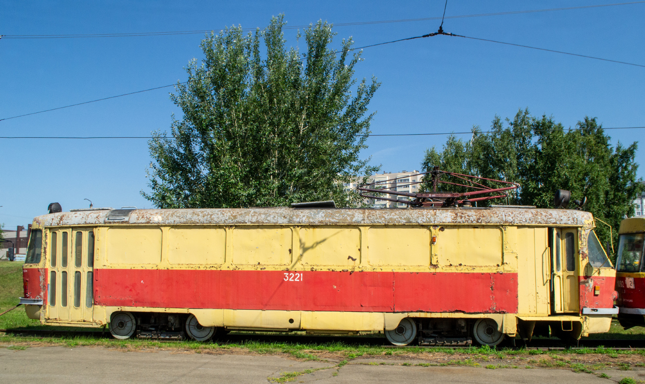 Barnaul, Tatra T3SU (2-door) Nr 3221