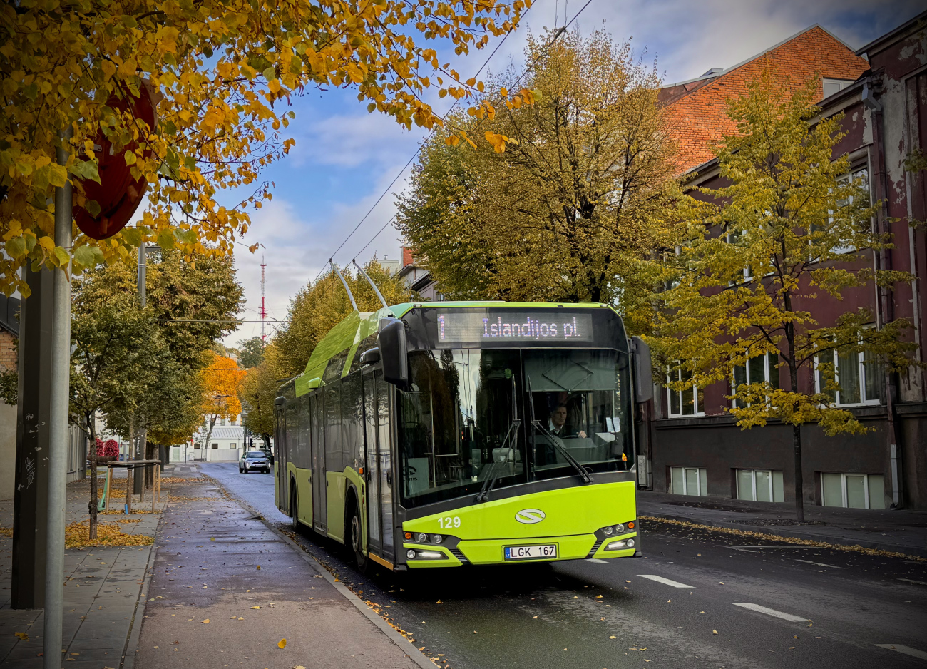 Каунас, Solaris Trollino IV 12 Medcom № 129