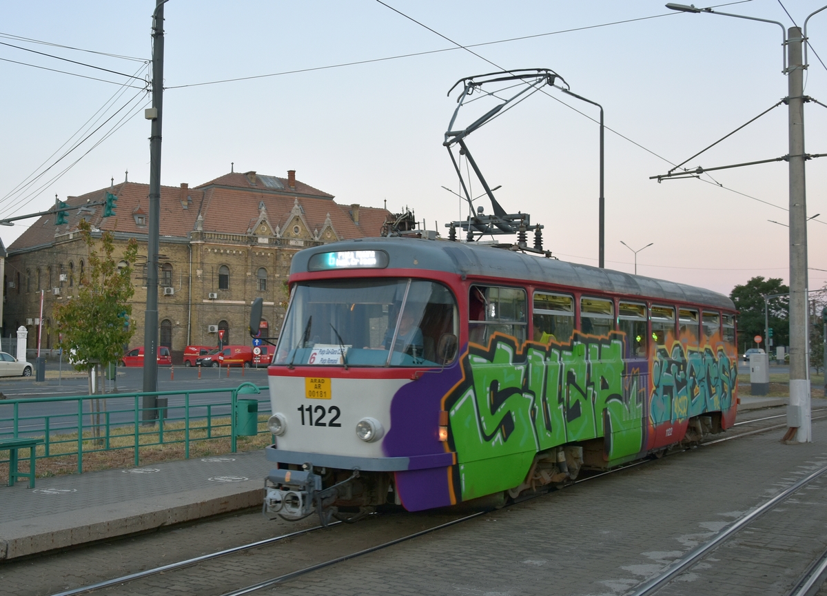Арад, Tatra T4D № 1122