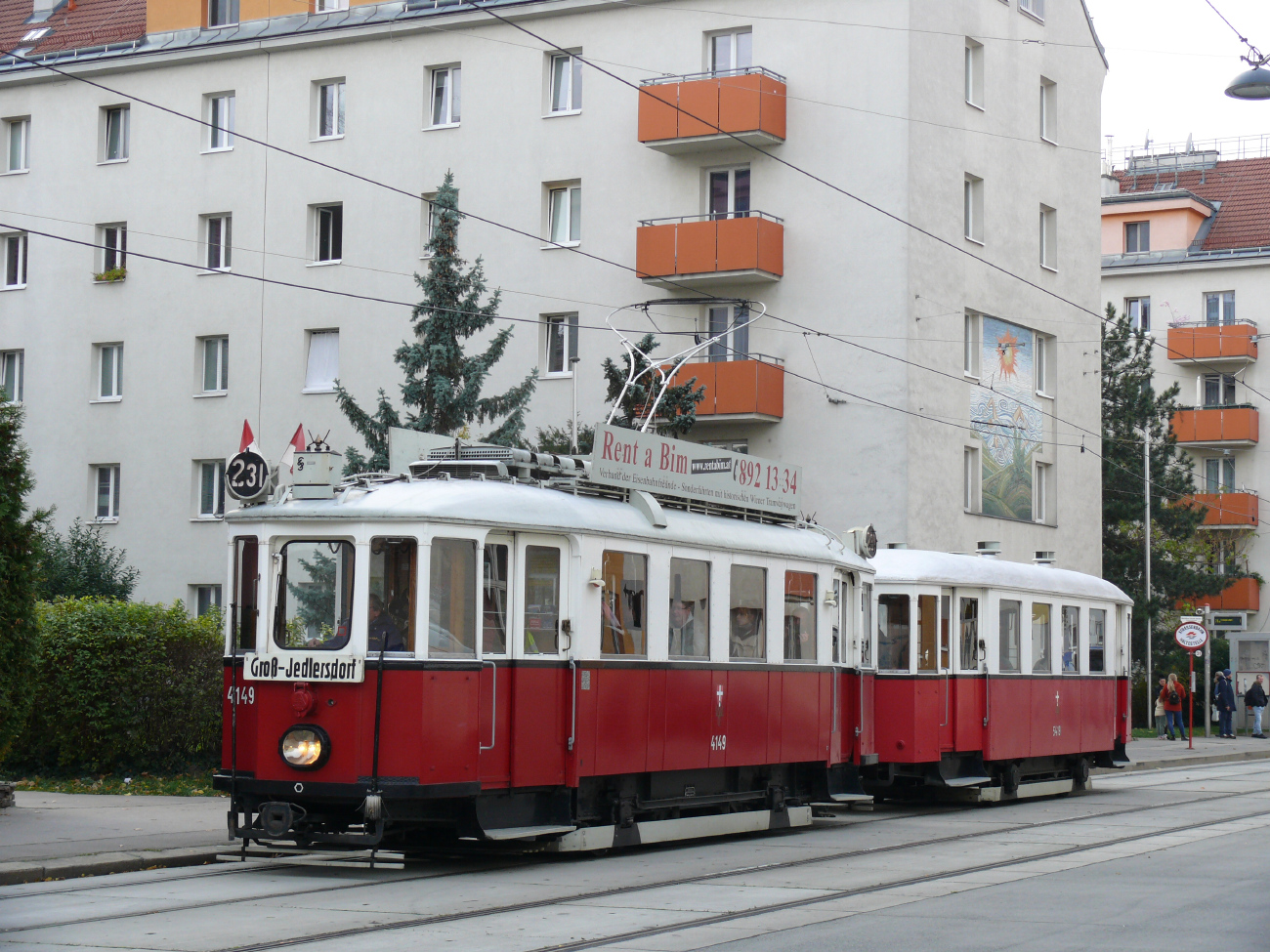 Вена, Simmering Type M № 4149; Вена — 261-я поездка VEF — 08.11.2025