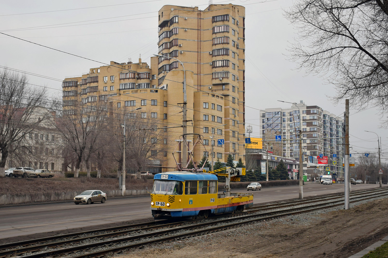 Волгоград, Tatra T3SU (двухдверная) № 53