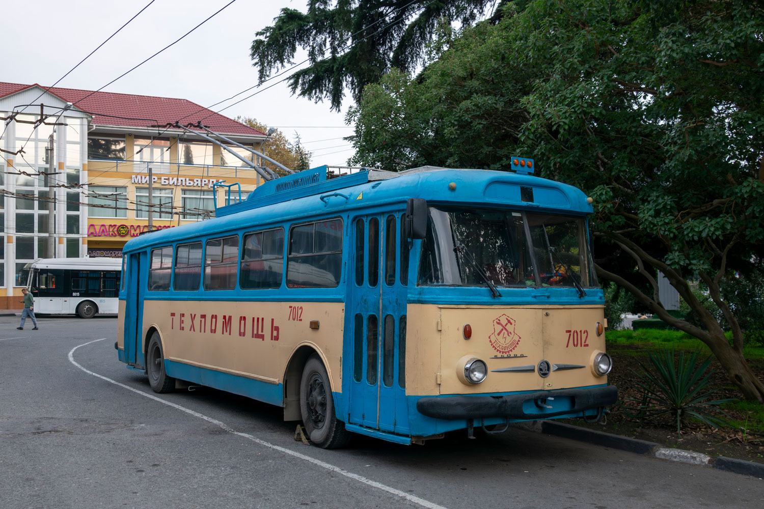 Krimin johdinauto, Škoda 9TrH27 # 7012
