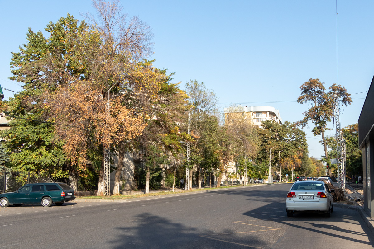 Biszkek — The elimination of trolley lines