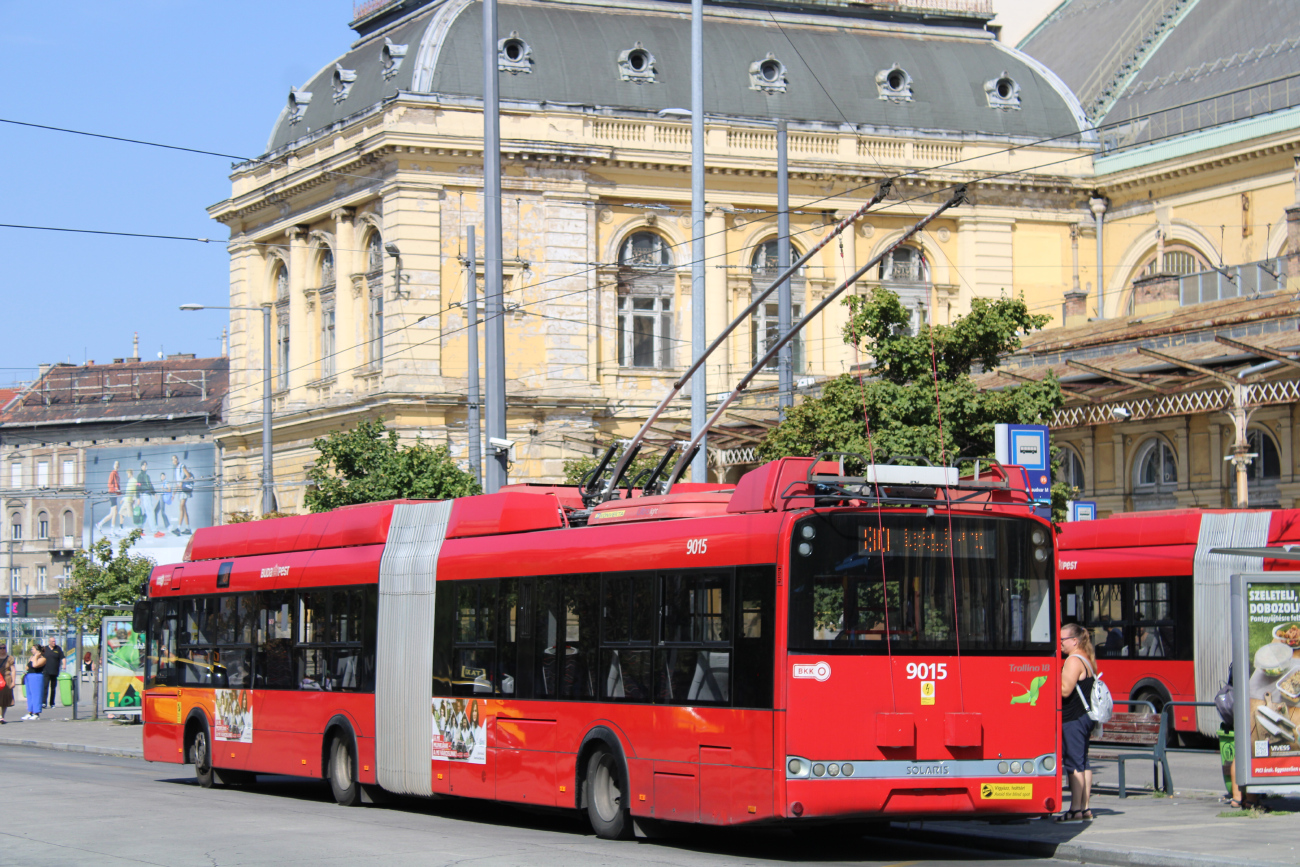 Budapesta, Solaris Trollino III 18 Škoda Nr. 9015