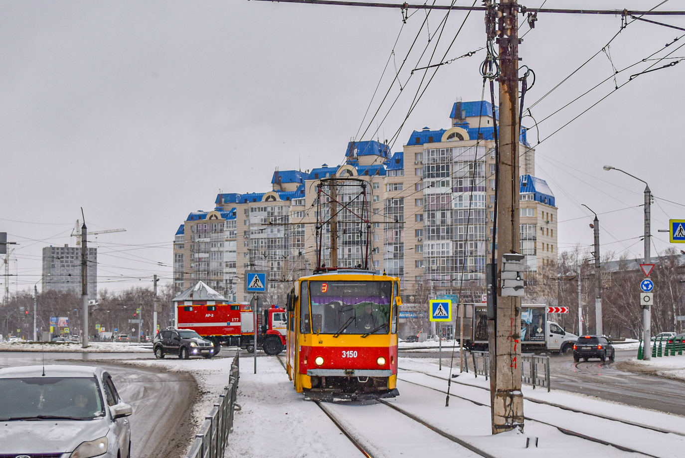 Барнаул, Tatra T6B5SU № 3150