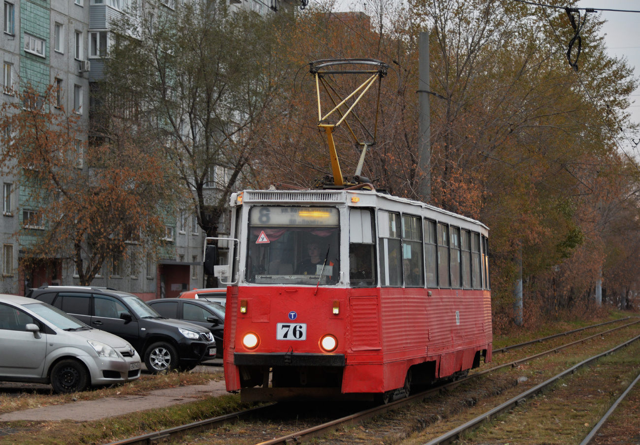 Омск, 71-605 (КТМ-5М3) № 76