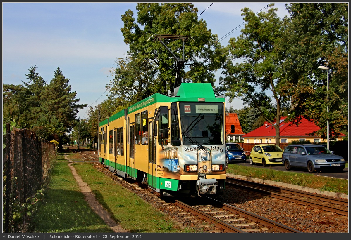 Шёнайхе – Рюдерсдорф, Tatra KTNF6 № 26