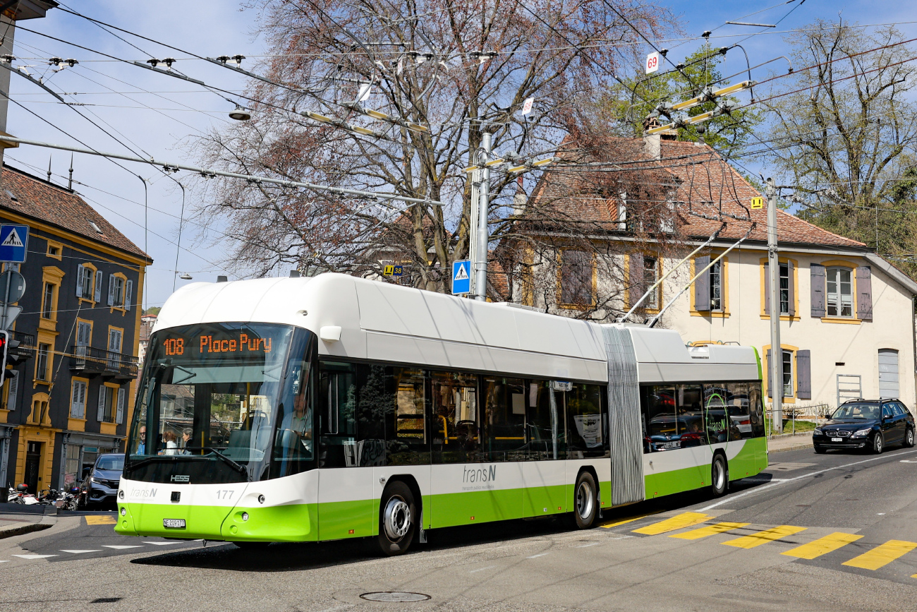 Невшатель, Hess lighTram 19 DC № 177