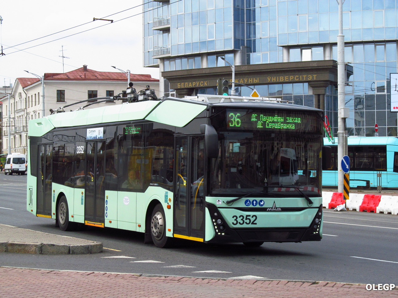 Минск, МАЗ-303Т20 № 3352